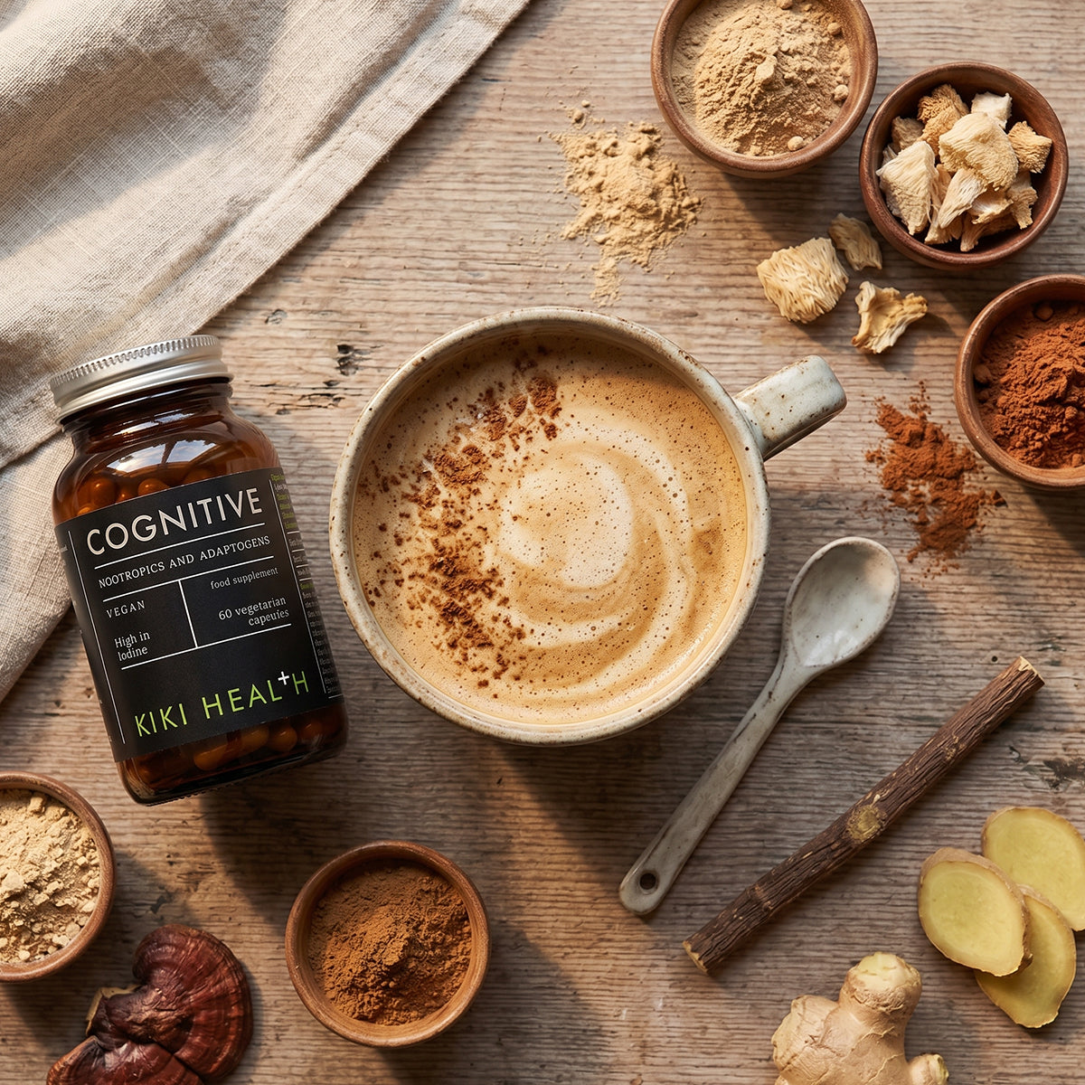 Cognitive Blend en adaptogenen: wat nootropics en adaptogenen zijn | Brein- & Focusmaand