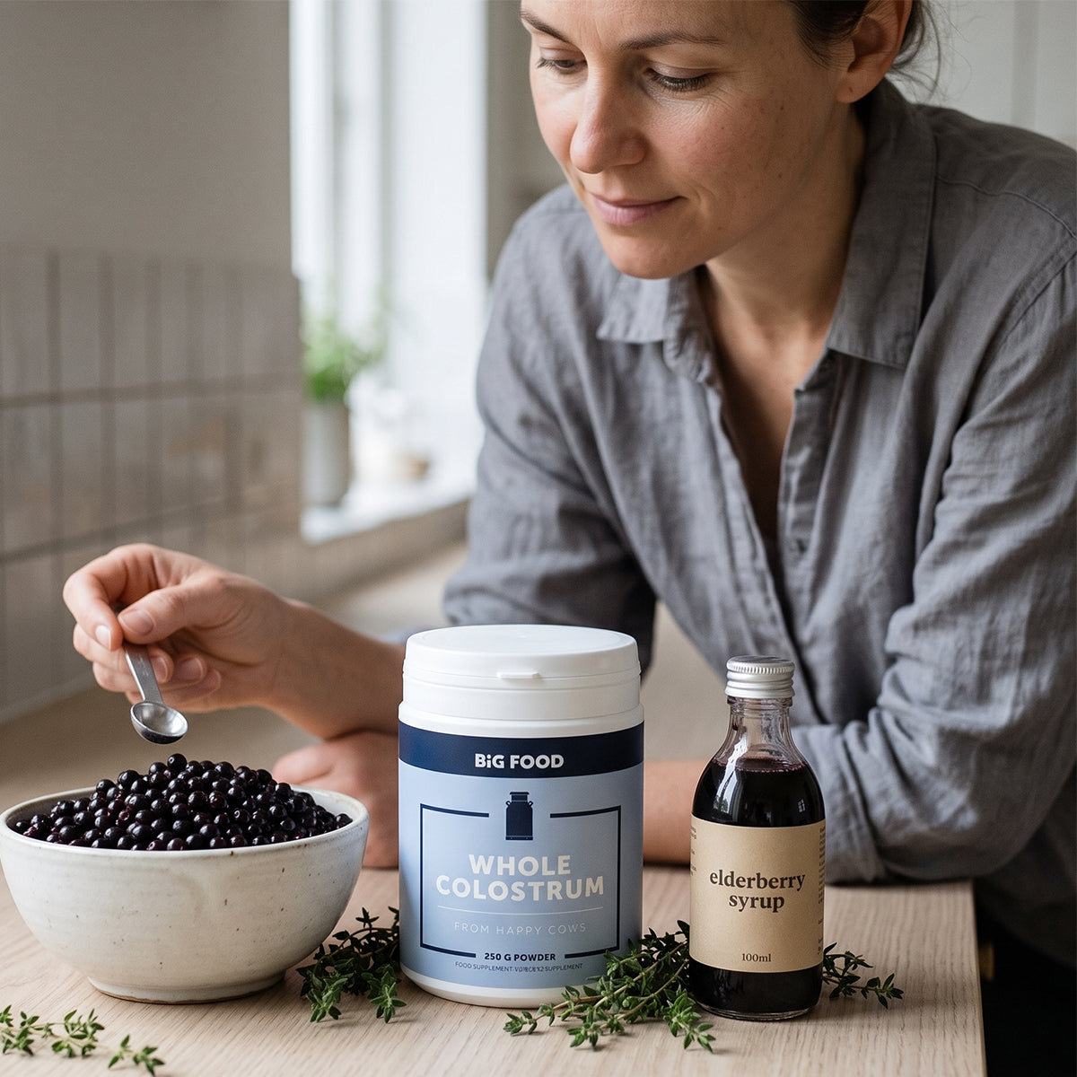 Colostrum, vlierbes en antioxidanten: traditionele en moderne immuunondersteuning