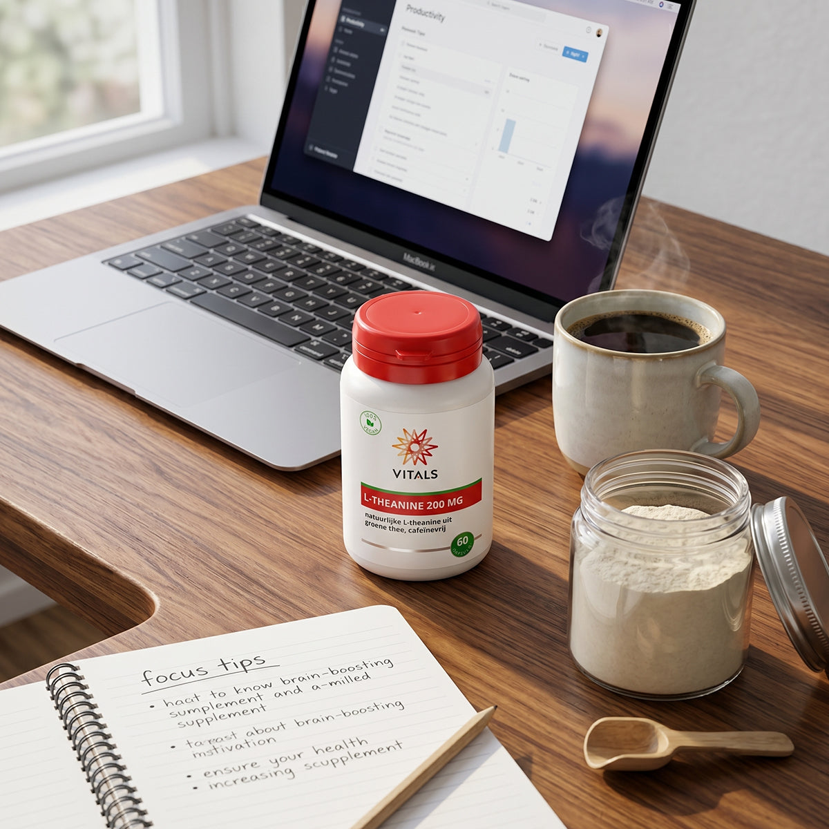 Focus-stack voor werk en studie: welke supplementen werken samen | Brein & Focusmaand