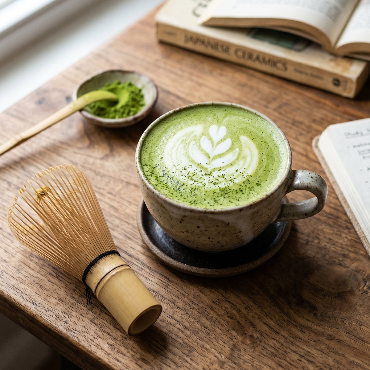RECEPT: Matcha Focus Latte — Natuurlijke L-Theanine + Cafeïne Combo