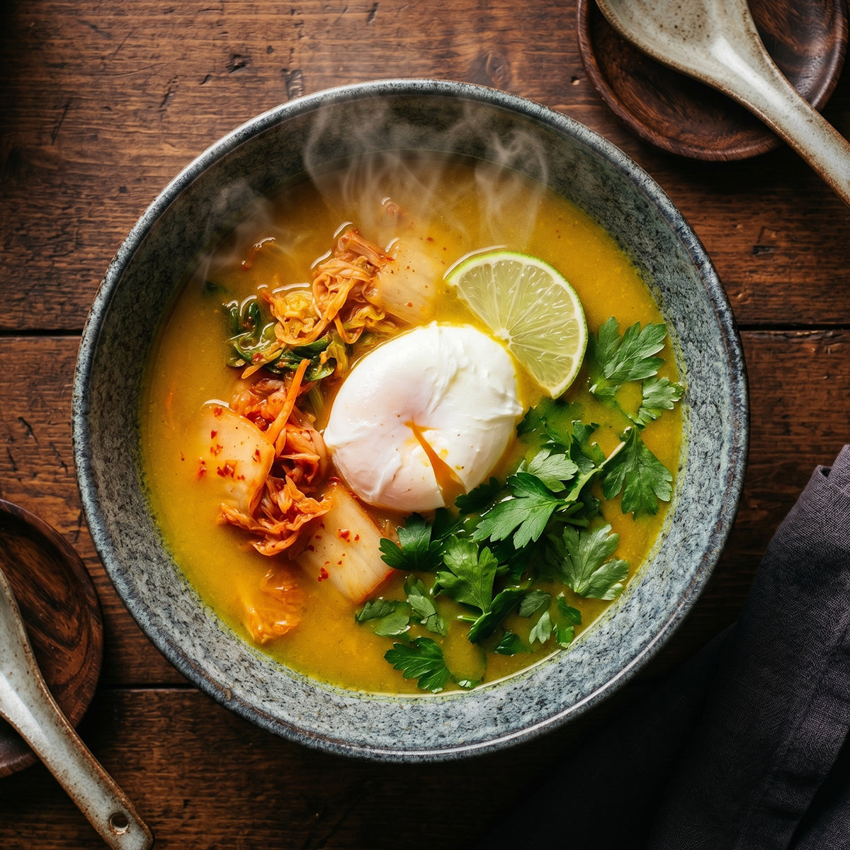 RECEPT: vitamine K2 Bouillon met Gefermenteerde Groenten en Ei