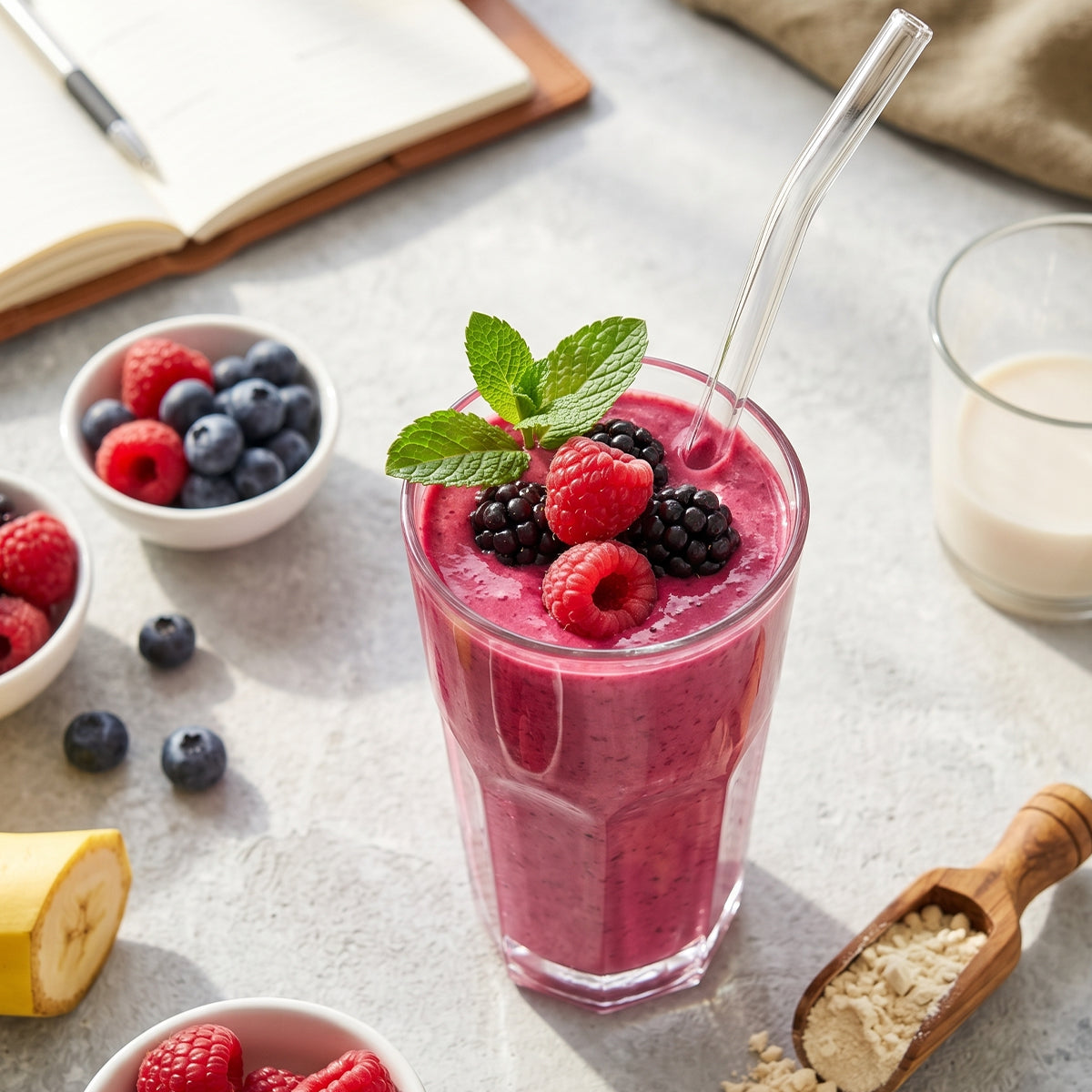 RECEPT: Multi-Energie Smoothie - Magnesium, B12 en Maca in één Glas