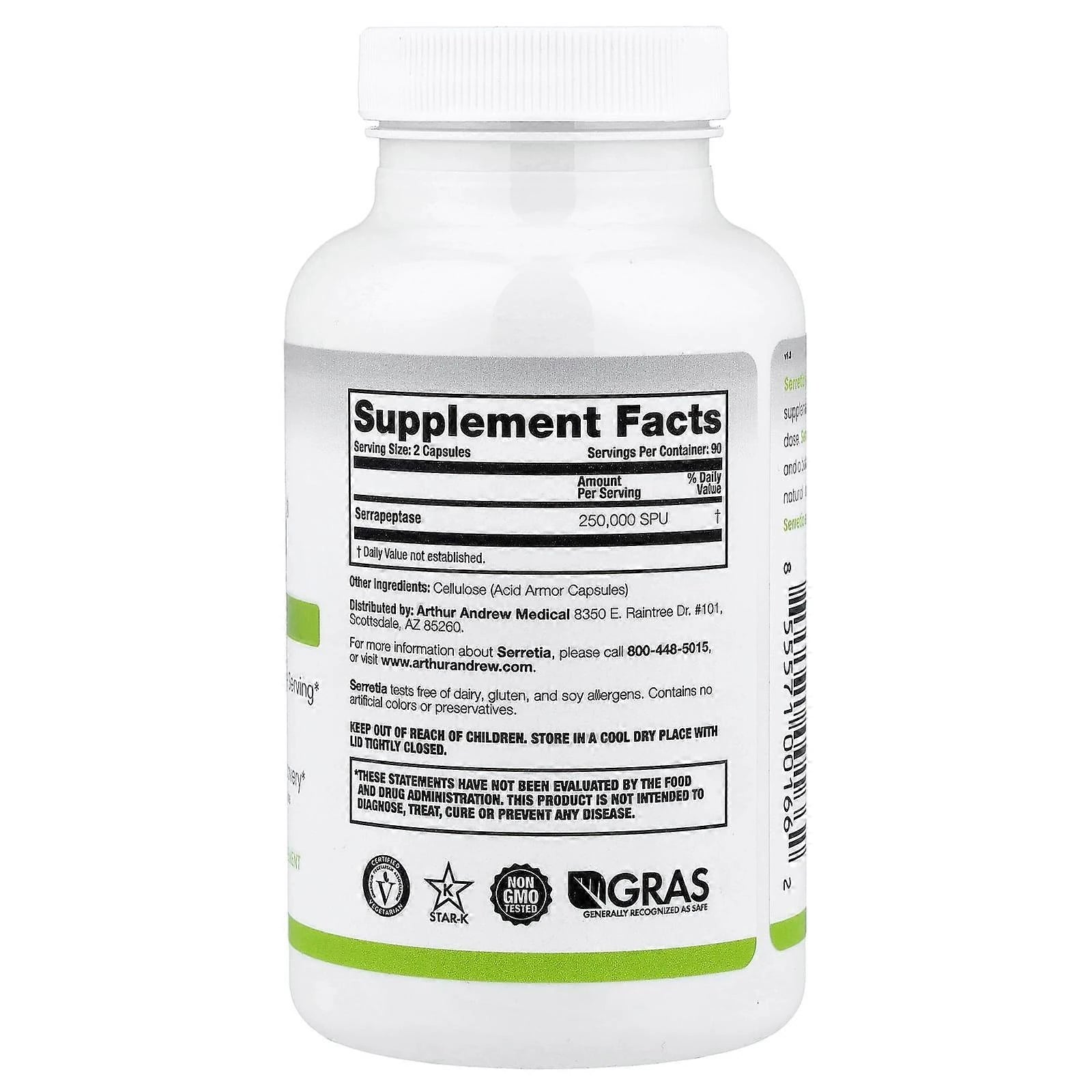 Serretia® - 180 caps