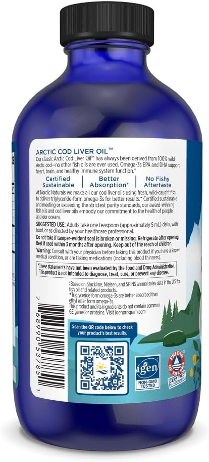 Arctic Cod Liver Natural - 237ml