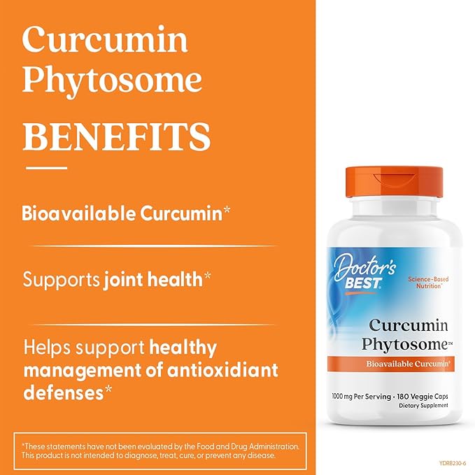 Curcumin Phytosome with Meriva® – 180 vcaps