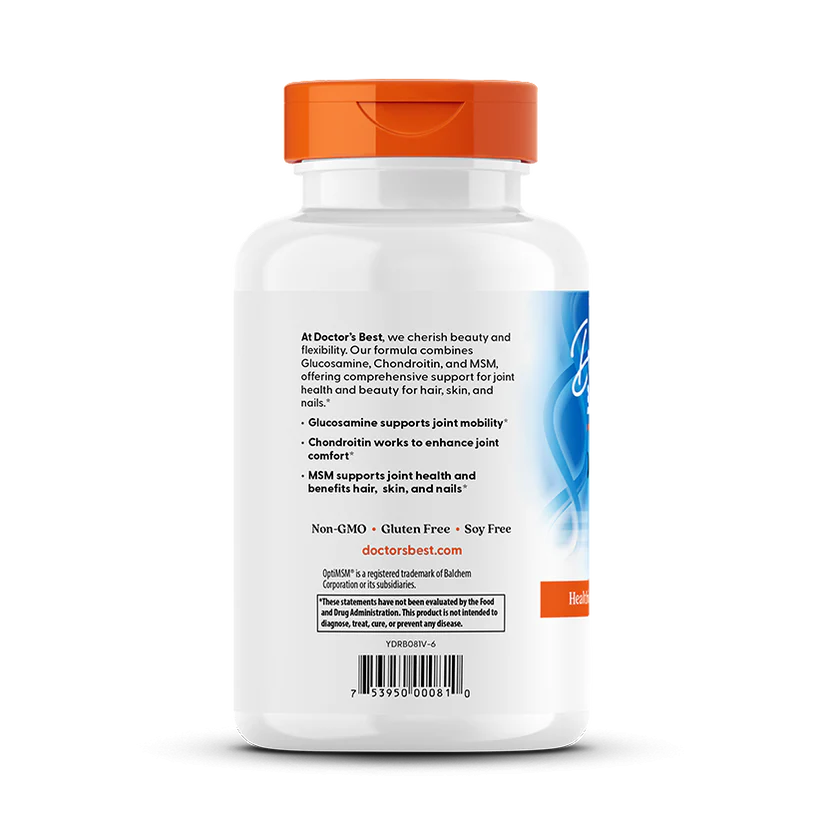 Glucosamine Chondroitin MSM – 240 capsules