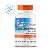 Doctor's Best - High Absorption Curcumin - 120 tabs