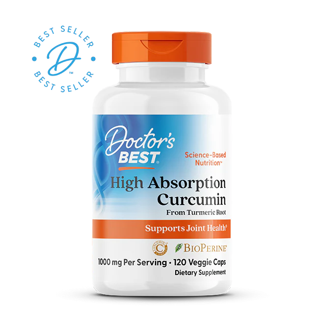 Doctor's Best - High Absorption Curcumin 500mg - 120 caps