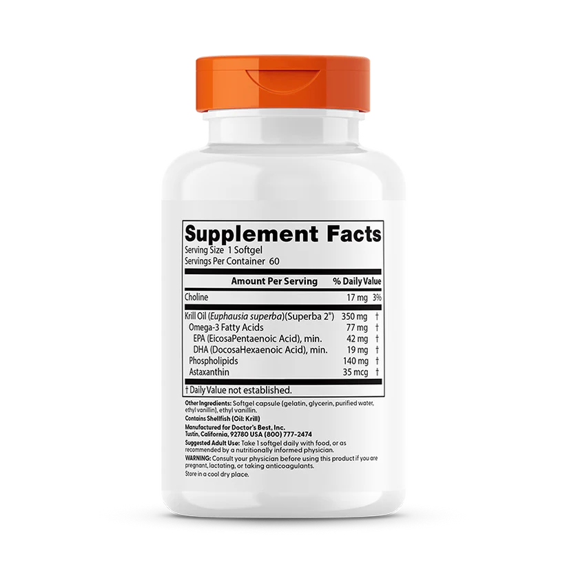 Real Krill 350 mg – 60 softgels