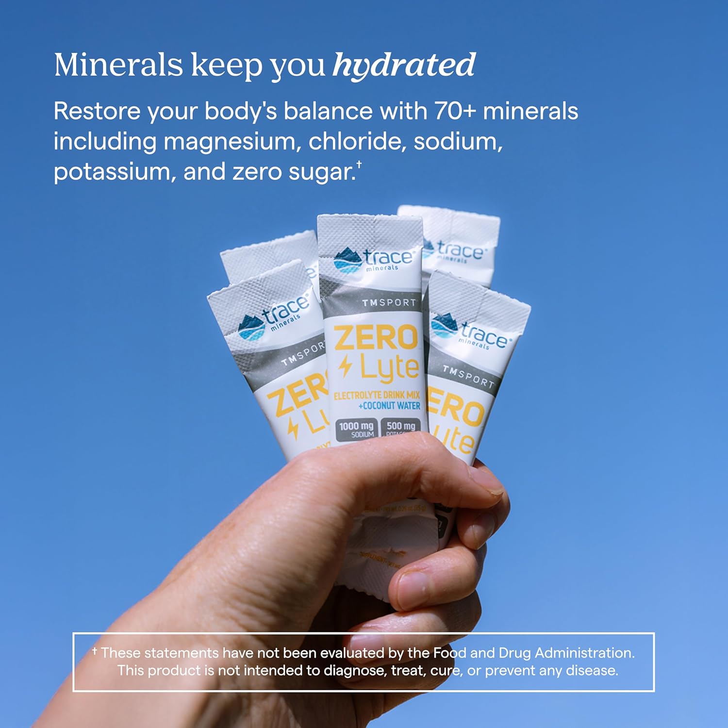 Trace Minerals - ZEROlyte - Salty Mango - 30 Sachets