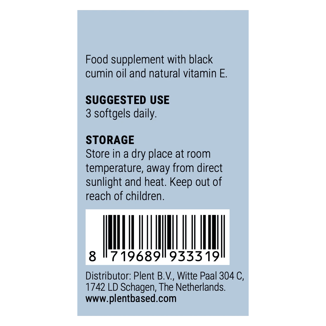 Zwarte Komijnolie Softgels Koudgeperst & Puur – 90 Softgels