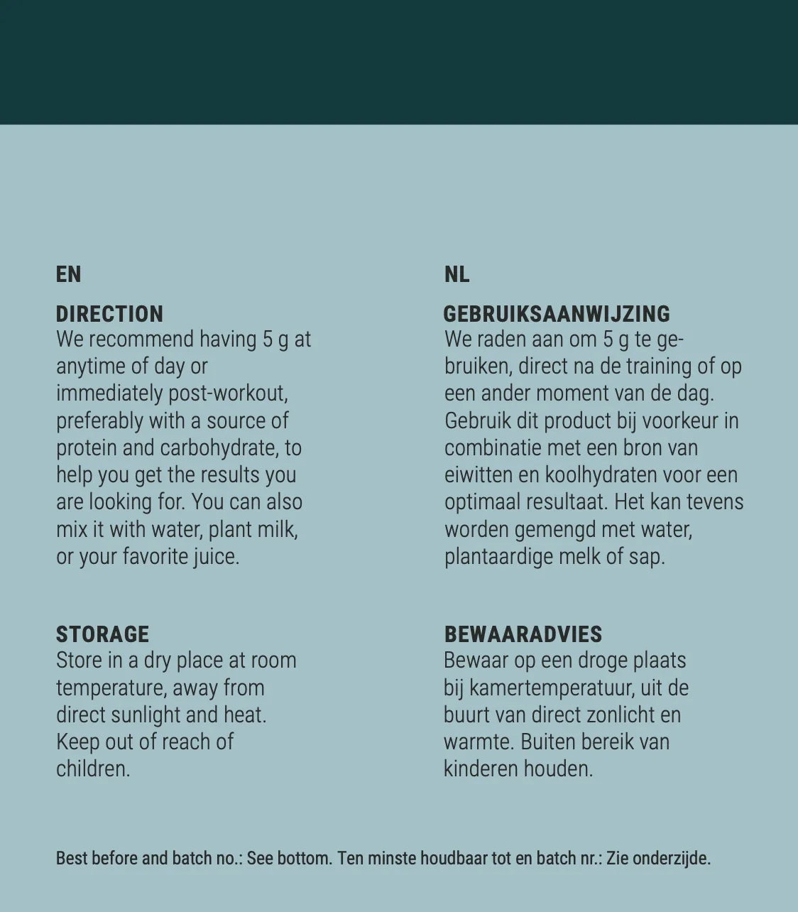 Big Food Vegan Creatine Monohydraat Poeder – 3+1 gratis, 4 potten van 500 g
