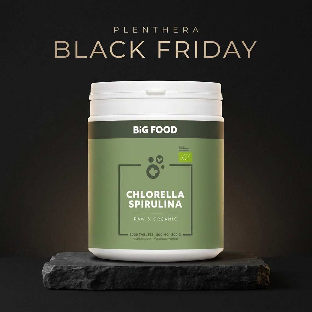Chlorella-Spirulina Tabletten Raw & Bio – 500 g (1000 stuks)