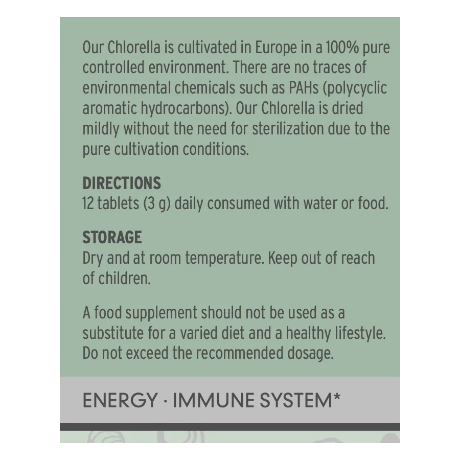 Plantforce Clean Chlorella – voordeelpakket 3 potten van 500 tabletten