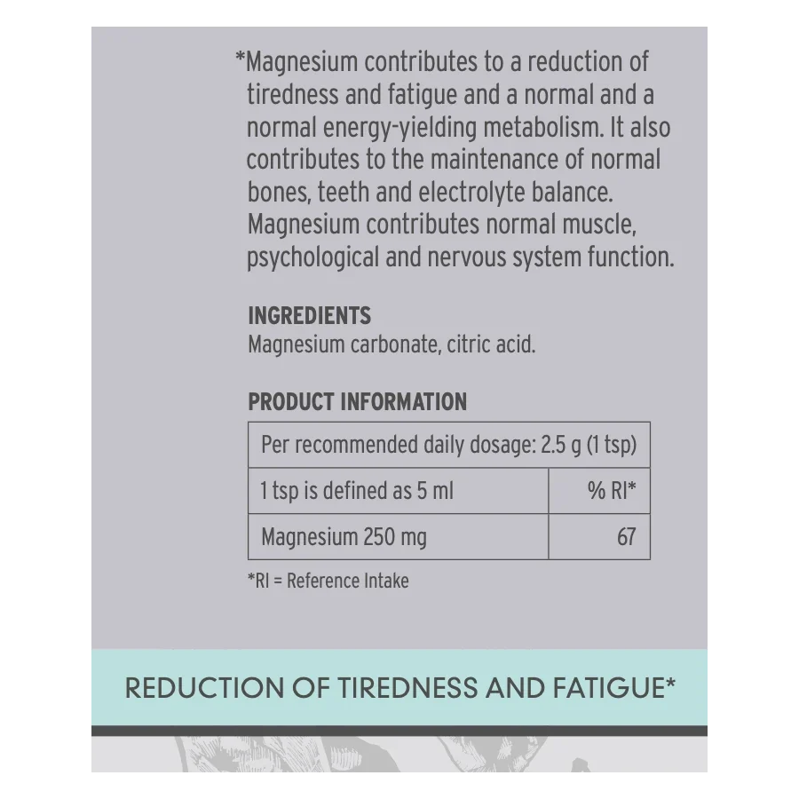 Plantforce Vegan Ionisch Magnesium Natural – voordeelpakket 3 potten van 150 g