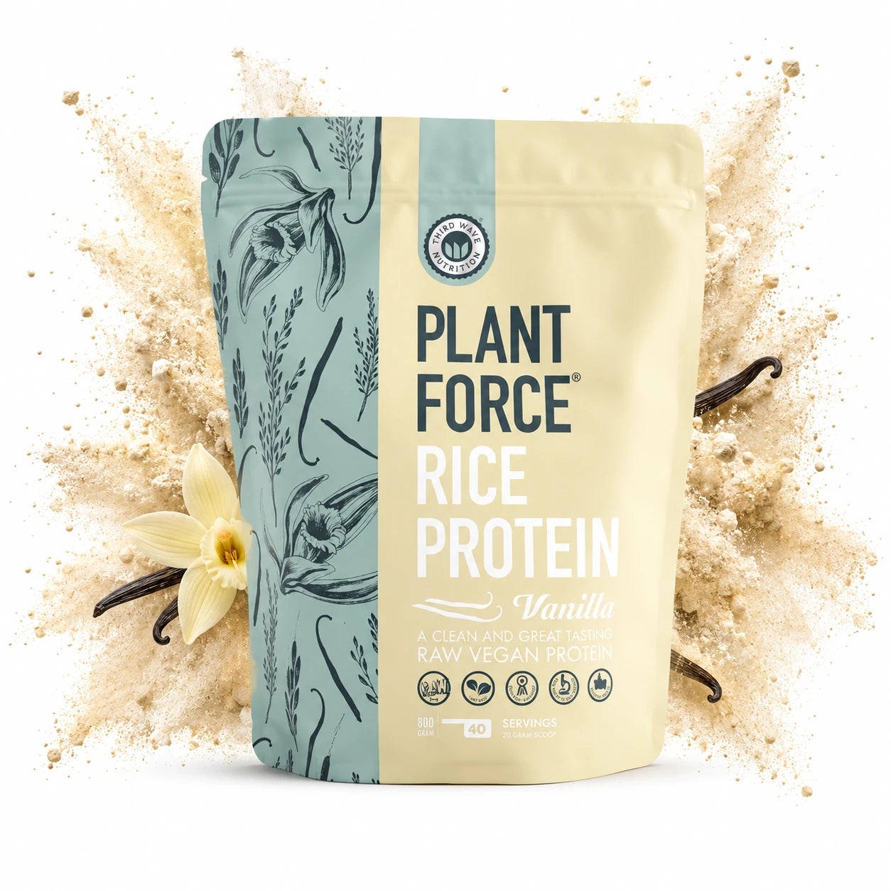 Rice Protein Vanilla - 40 servings