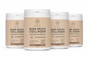 Bone Broth Collageen Poeder – Classic – Chocolade – 4×300 g – 3+1 Gratis