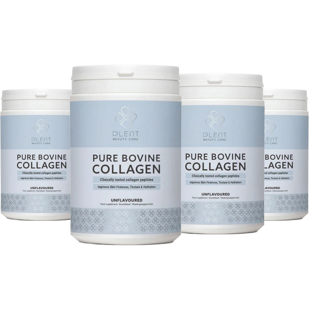 Pure Bovine Collagen – Neutraal – 4×400 g – 3+1 Gratis