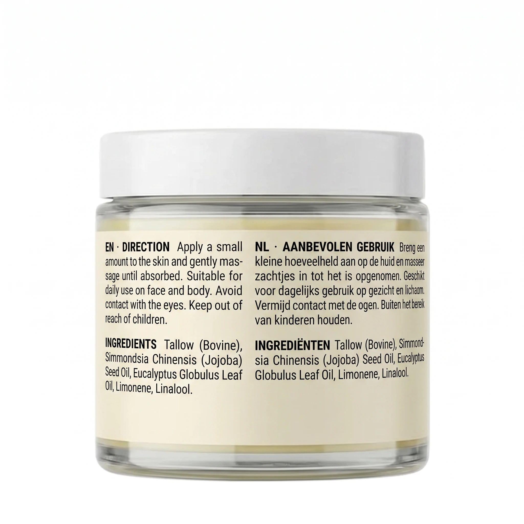 Tallow Balsem – Eucalyptus (For Men) – 120 ml