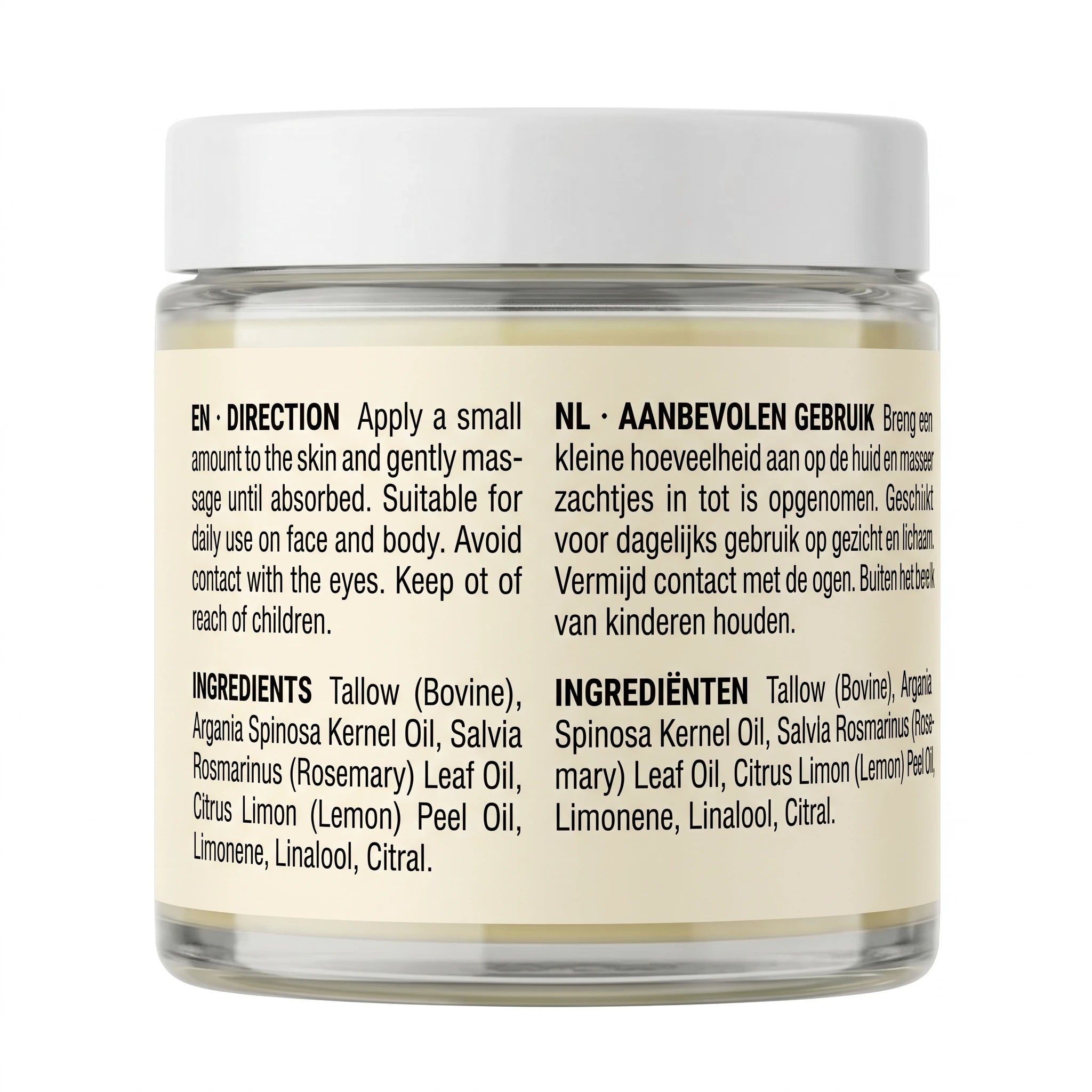 Tallow Balsem – met Vitamine E – 120 ml
