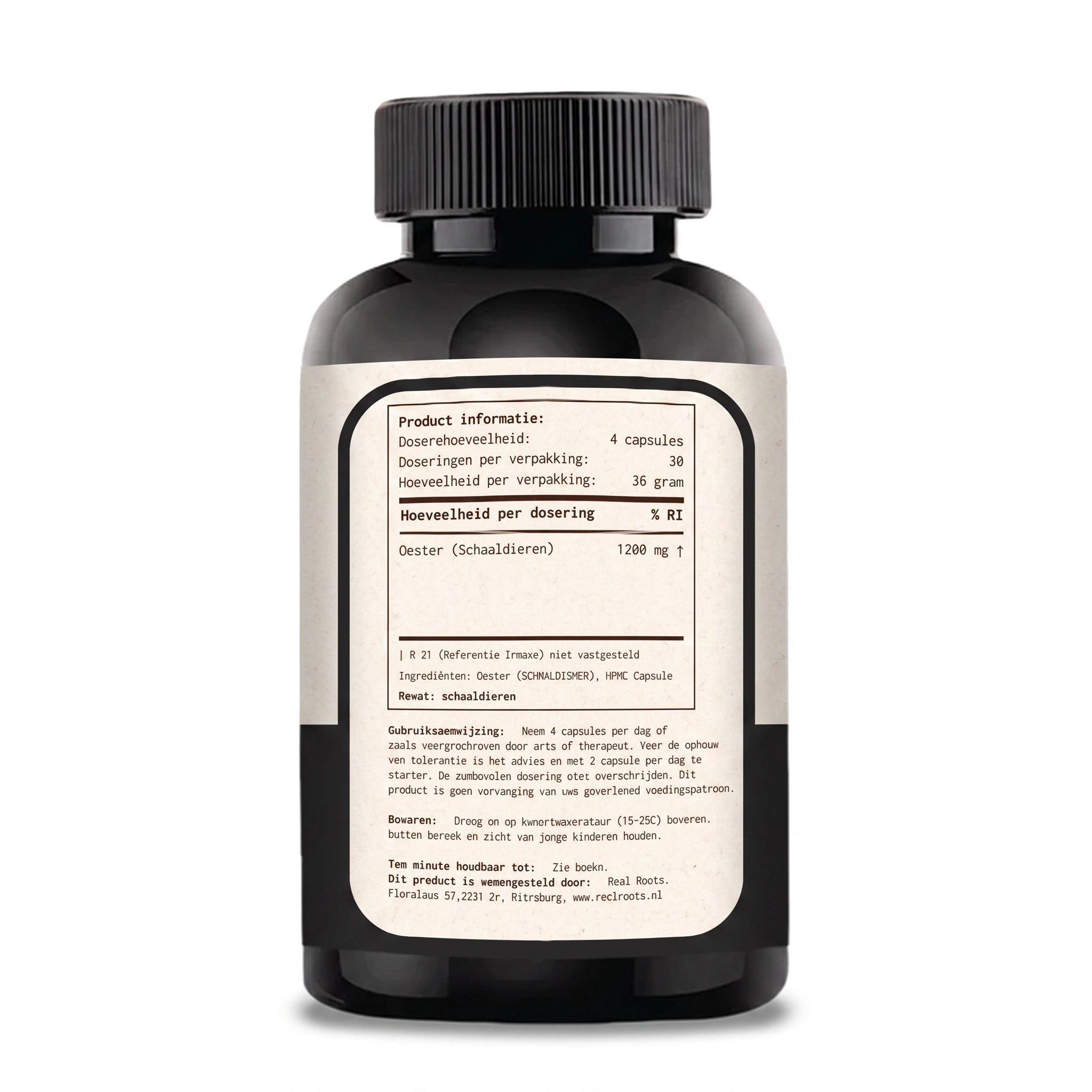 Oester — Gevriesdroogd  Wilde Oester - 120 caps a 300mg