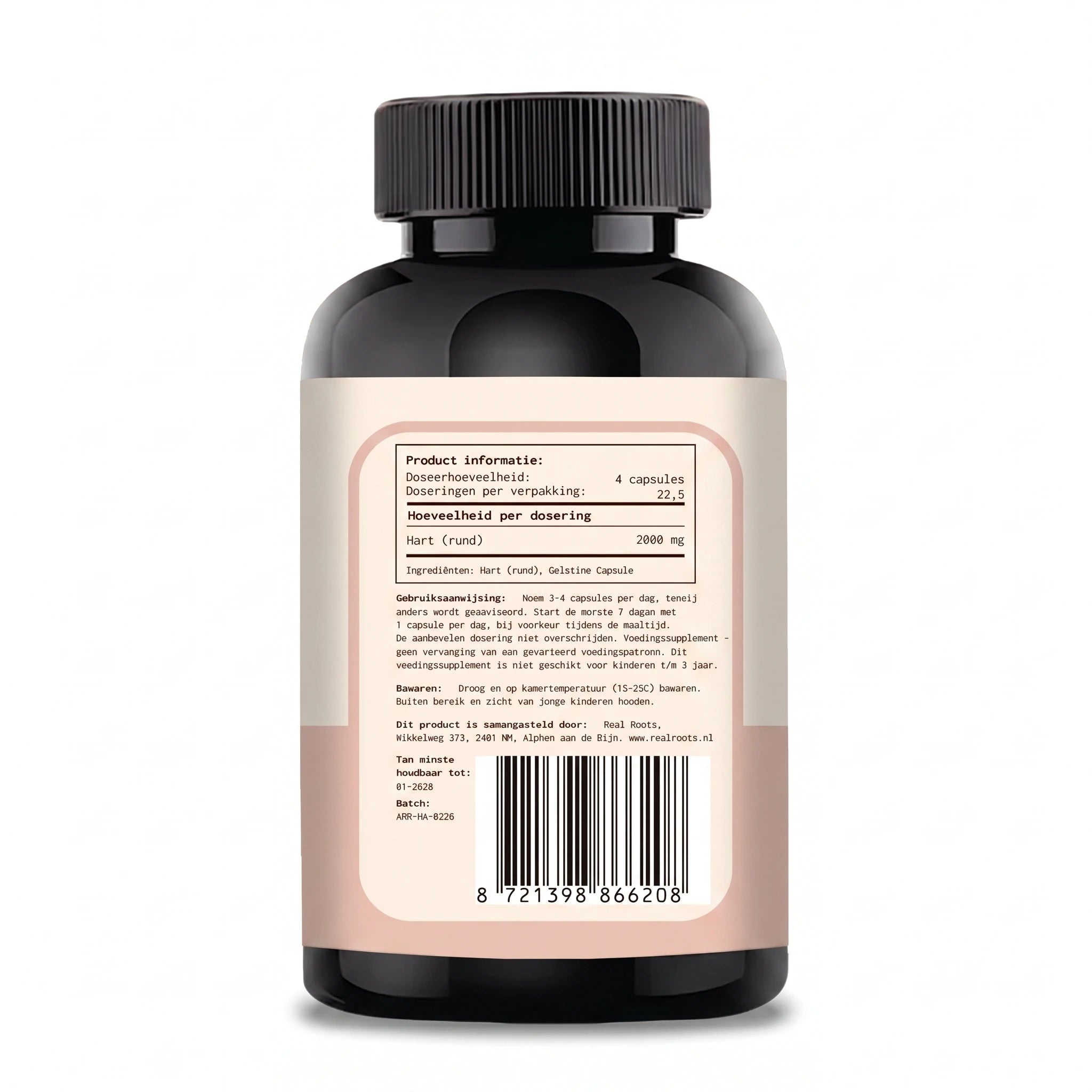 Runder Hart — Gevriesdroogd — 90 Capsules