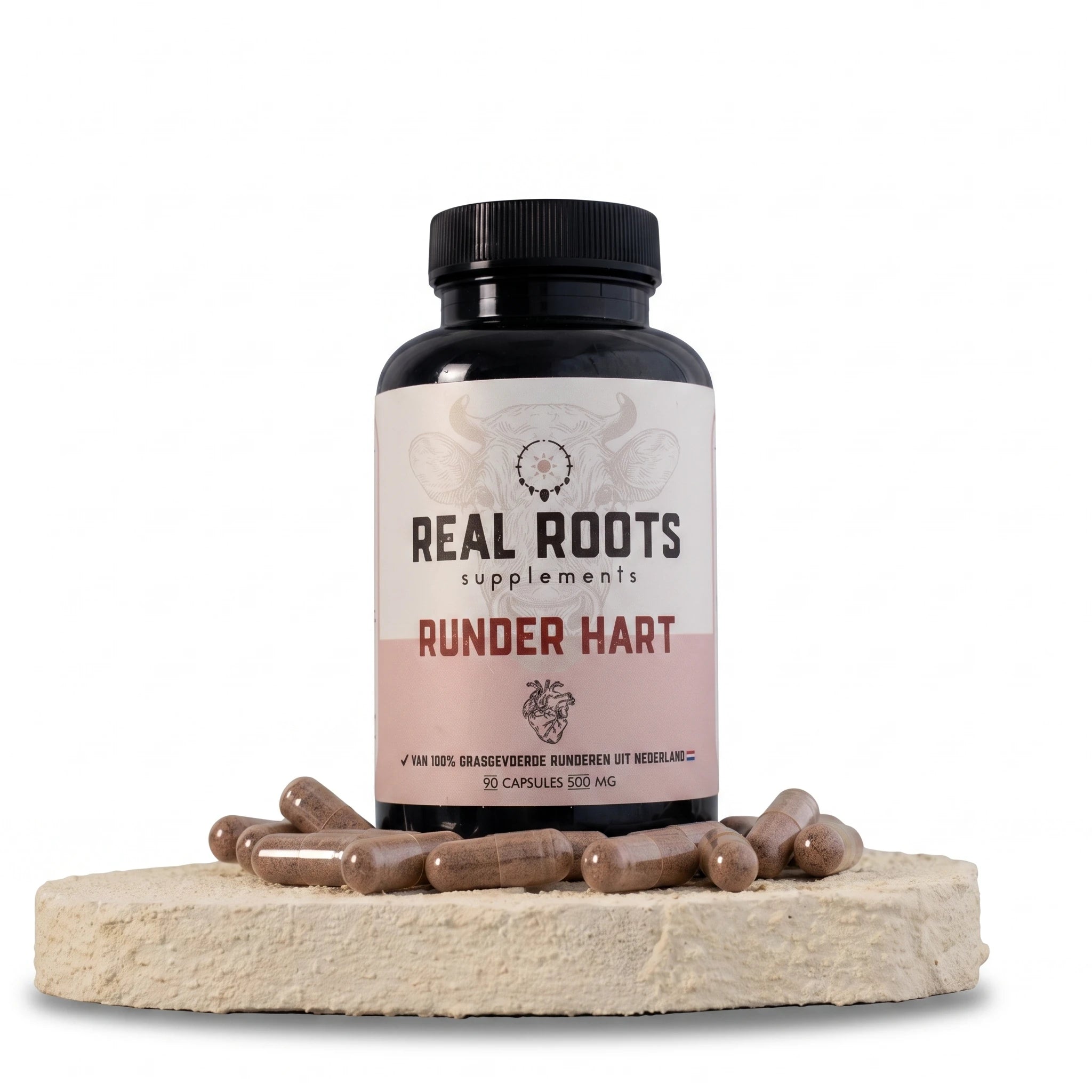 Runder Hart — Gevriesdroogd — 90 Capsules