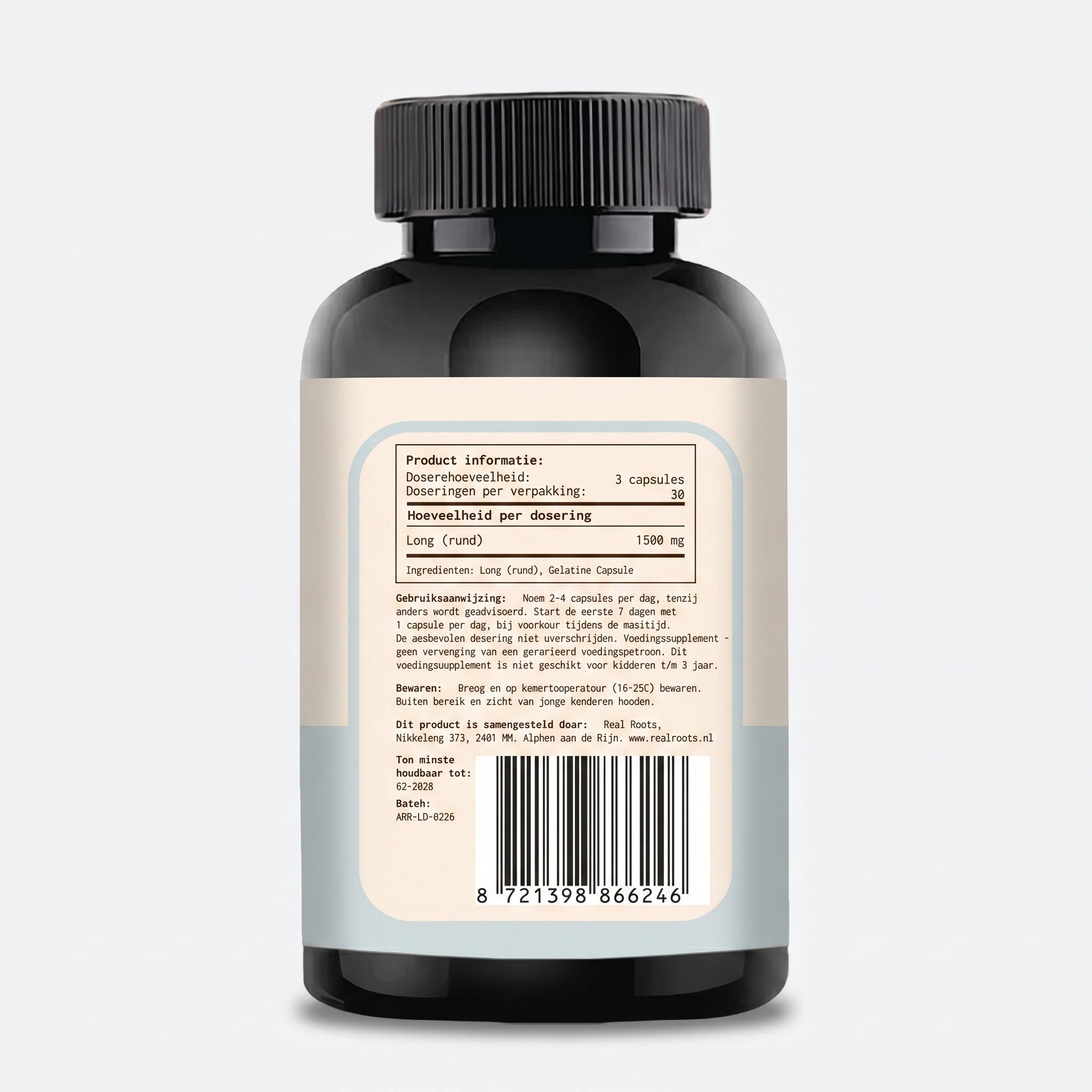 Runder Long — Gevriesdroogd — 90 Capsules