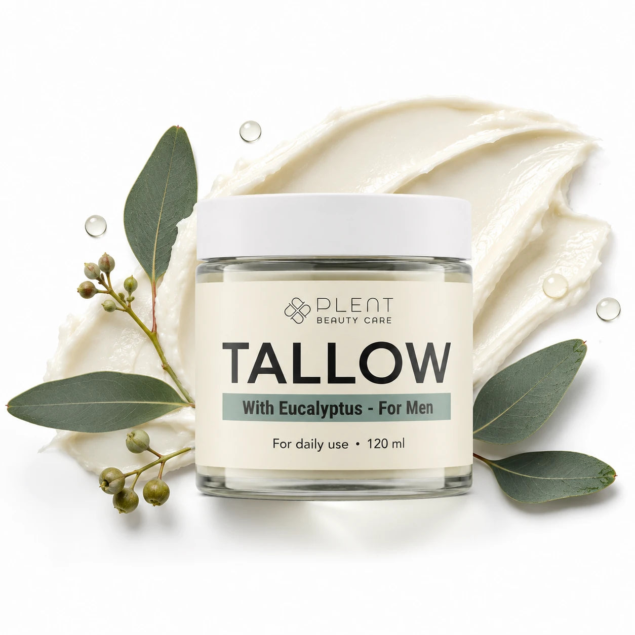 Tallow Balsem – Eucalyptus (For Men) – 120 ml