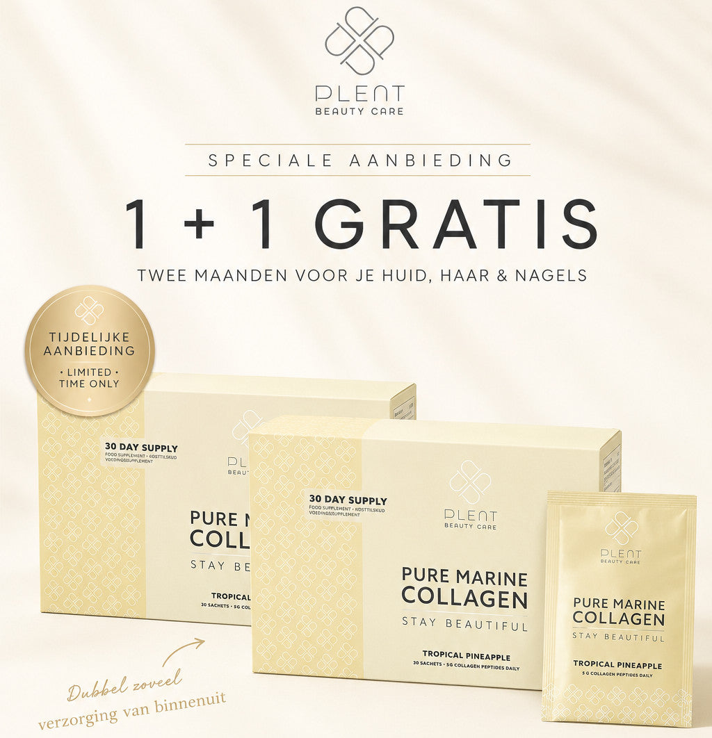 Pure Marine Collagen Tropical Pineapple - 2x30 sachets - 1+1 Gratis Aanbieding