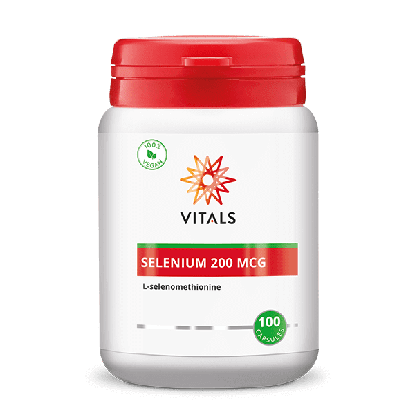 Selenium 200 µg – L-selenomethionine – 100 Vegan Capsules