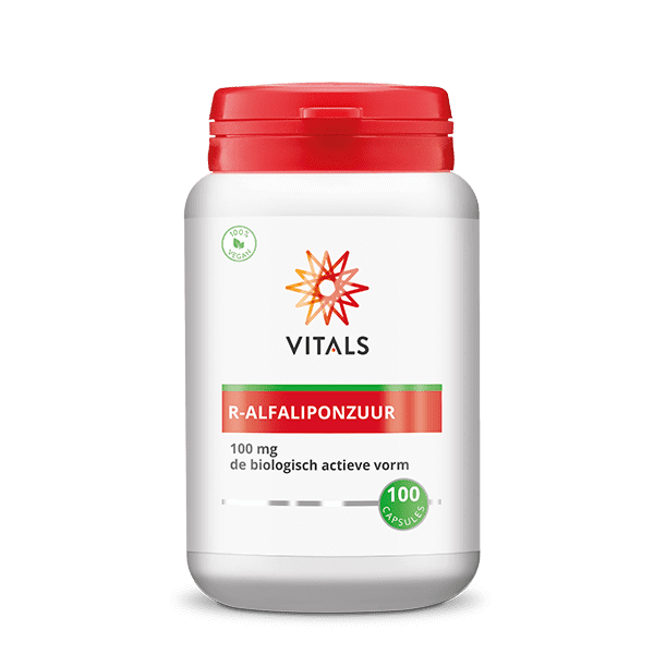 R-Alfaliponzuur 100 mg – Bio-enhanced® – 100 Vegan Caps