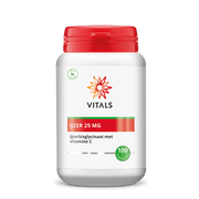 IJzer 25 mg – IJzerbisglycinaat Ferrochel® met Vitamine C – 100 V-Caps