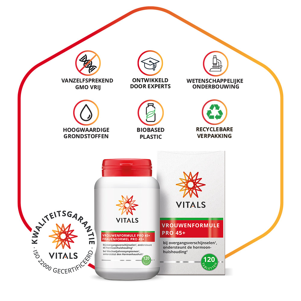 Vrouwenformule Pro 45+ - 120 tabs