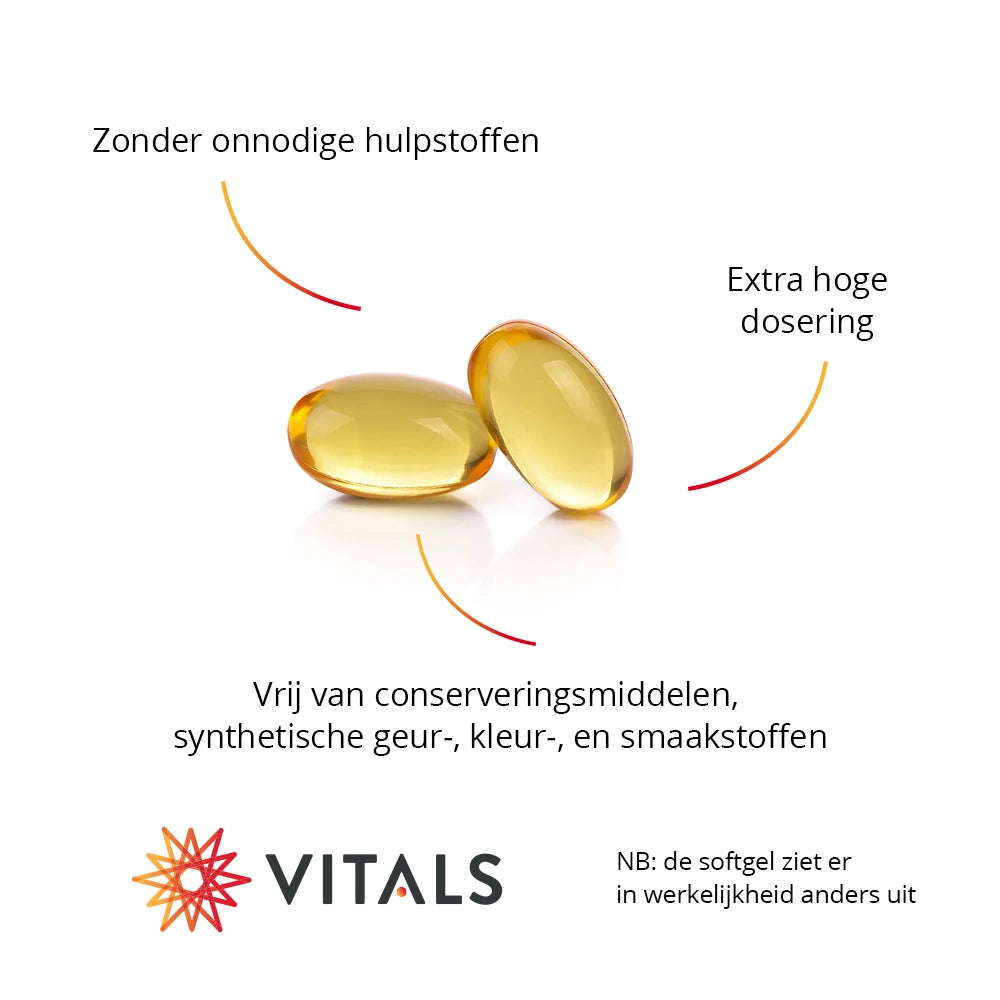 Vitamine D3 3000 IE – Vegan softgels – 100 stuks