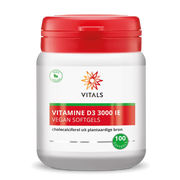 Vitamine D3 3000 IE – Vegan softgels – 100 stuks
