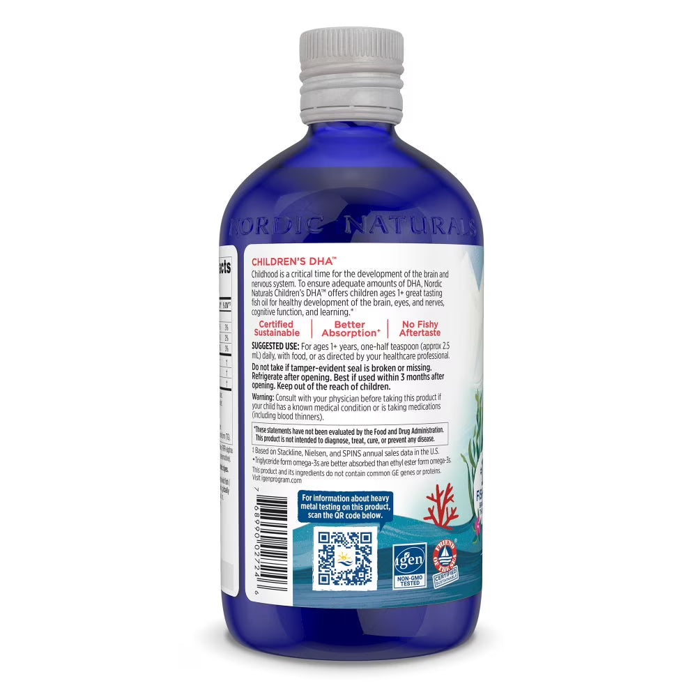 Children's DHA Strawberry - Kinderen DHA Aardbei - 473ml