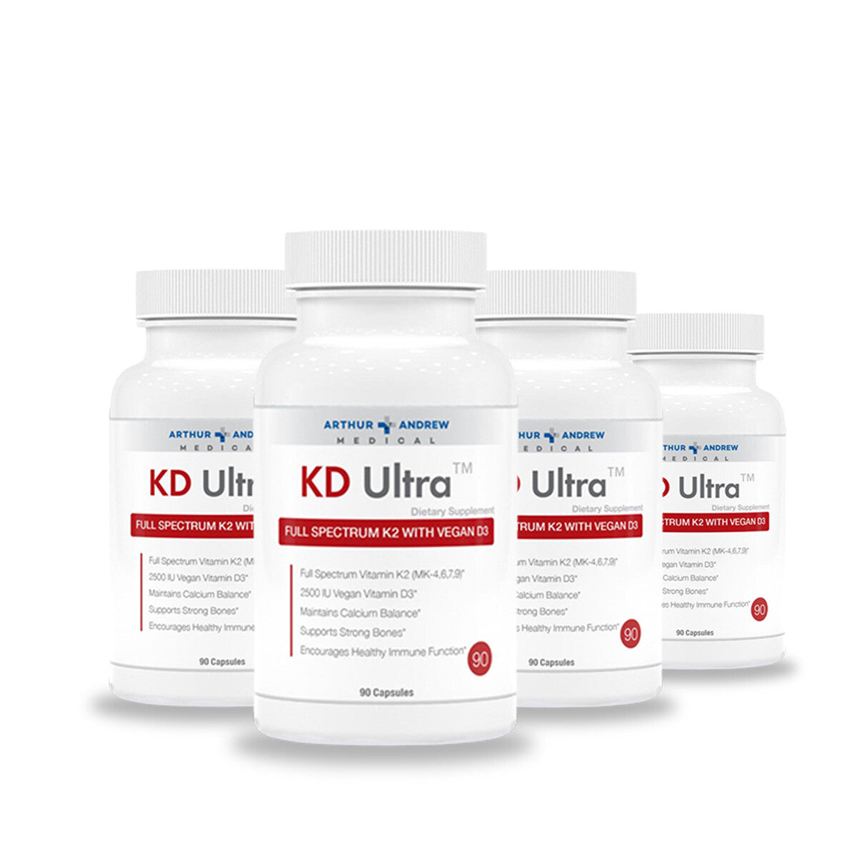 Arthur Andrew - KD Ultra® - 4x90 caps - 3+1 Gratis Aanbieding