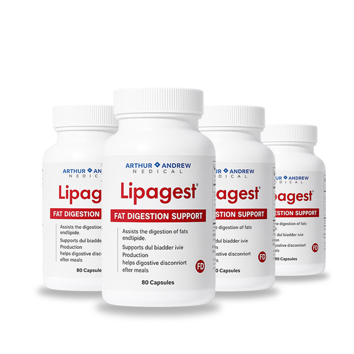 Arthur Andrew Lipagest® - 4x180 caps - 3+1 Gratis Aanbieding