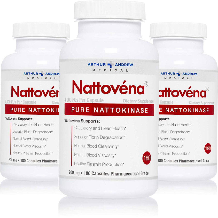 Nattovéna® 4,000 FU - 3x180 caps - 3+1 Gratis Aanbieding