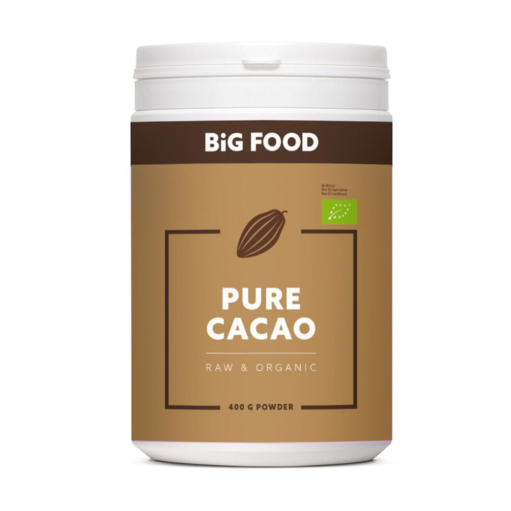 Pure Cacao Raw & Organic - 3x400g - Aanbieding - Big Food