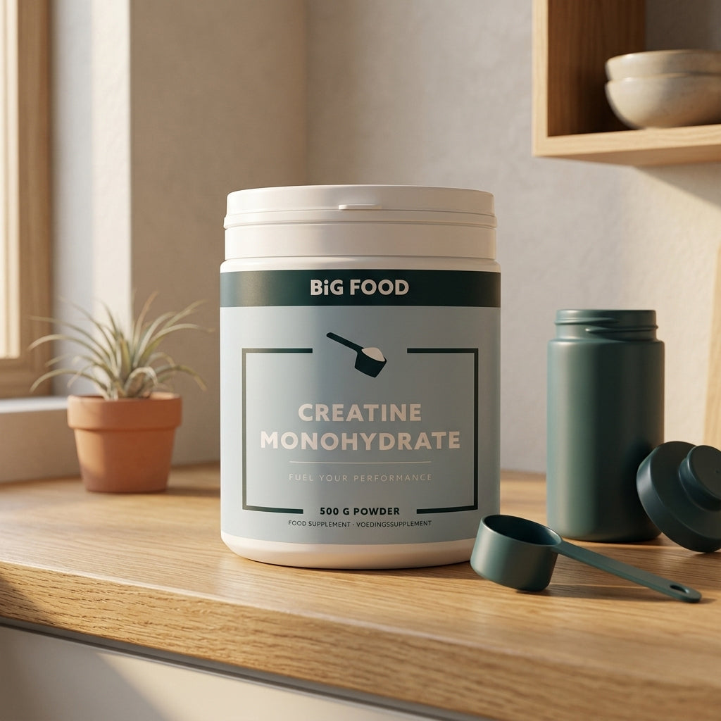 Vegan Creatine Monohydrate - 3x500g - Aanbieding - Big Food