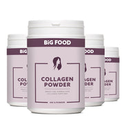 Big Food - Collagen Powder Grass-Fed & Hydrolized - 4x400g - 3+1 Gratis Aanbieding
