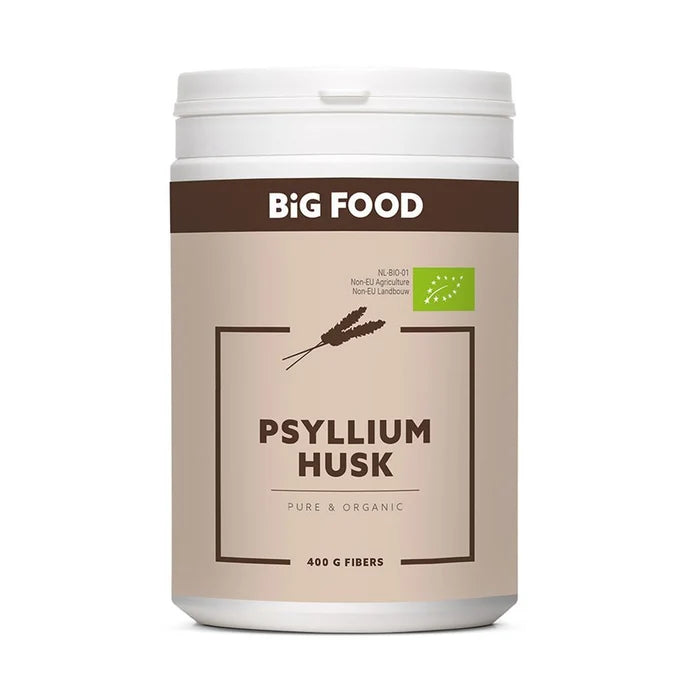 Vezels & enzymen – Psyllium Husk Puur & Bio 400 g + Devigest ADS® 180 capsules – Combinatie