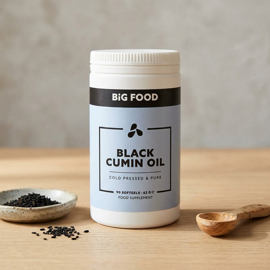 Black Cumin Oil (Zwarte Komijnolie) Cold Pressed & Pure - 90 softgels