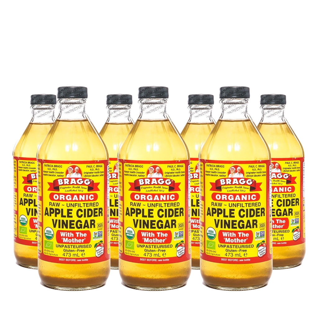 Bragg - Biologische Appelazijn - 7x473 ml - Aanbieding