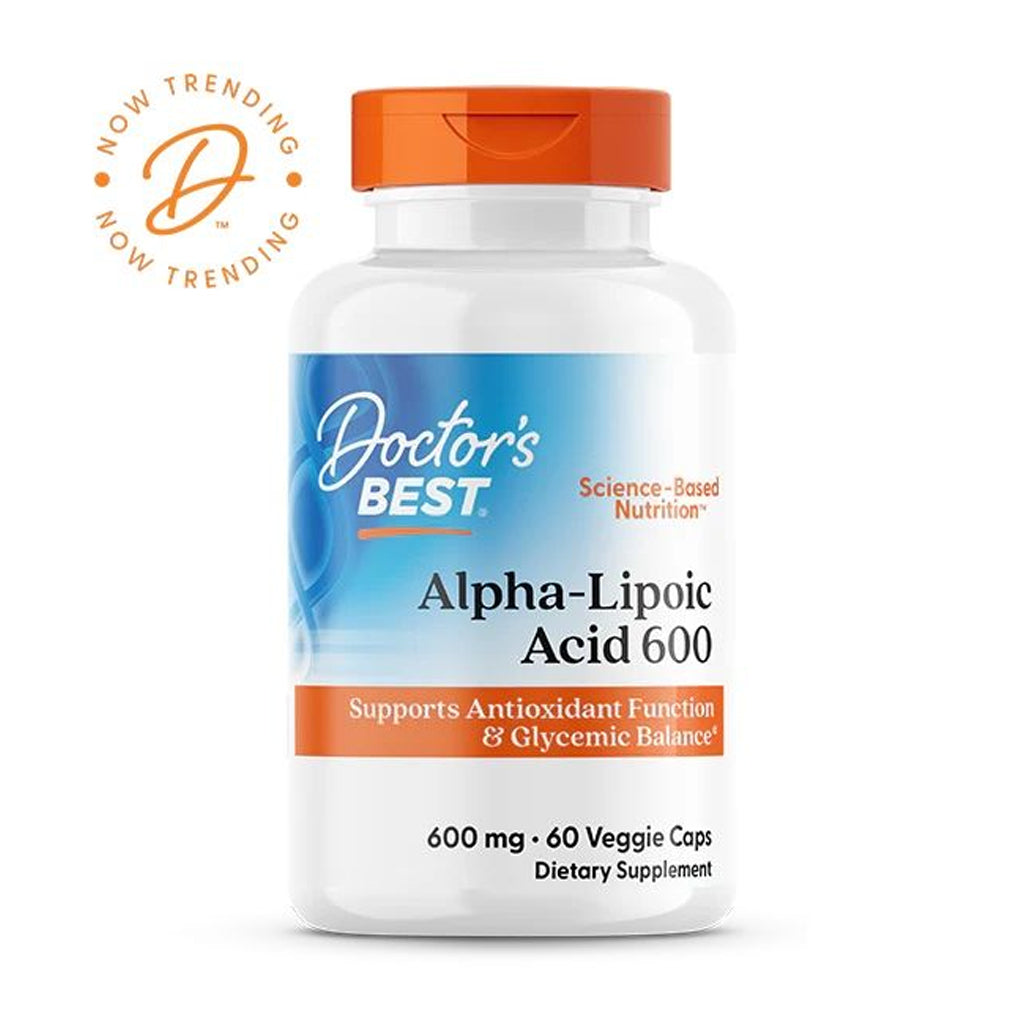 Doctor's Best - Alpha-Lipoic Acid 600 - 180 caps