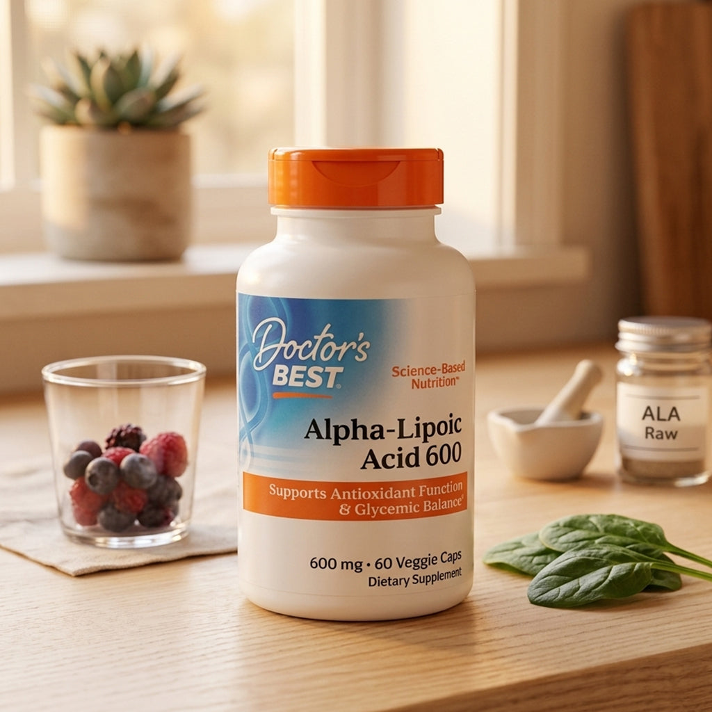 Doctor's Best - Alpha-Lipoic Acid 600 - 180 caps