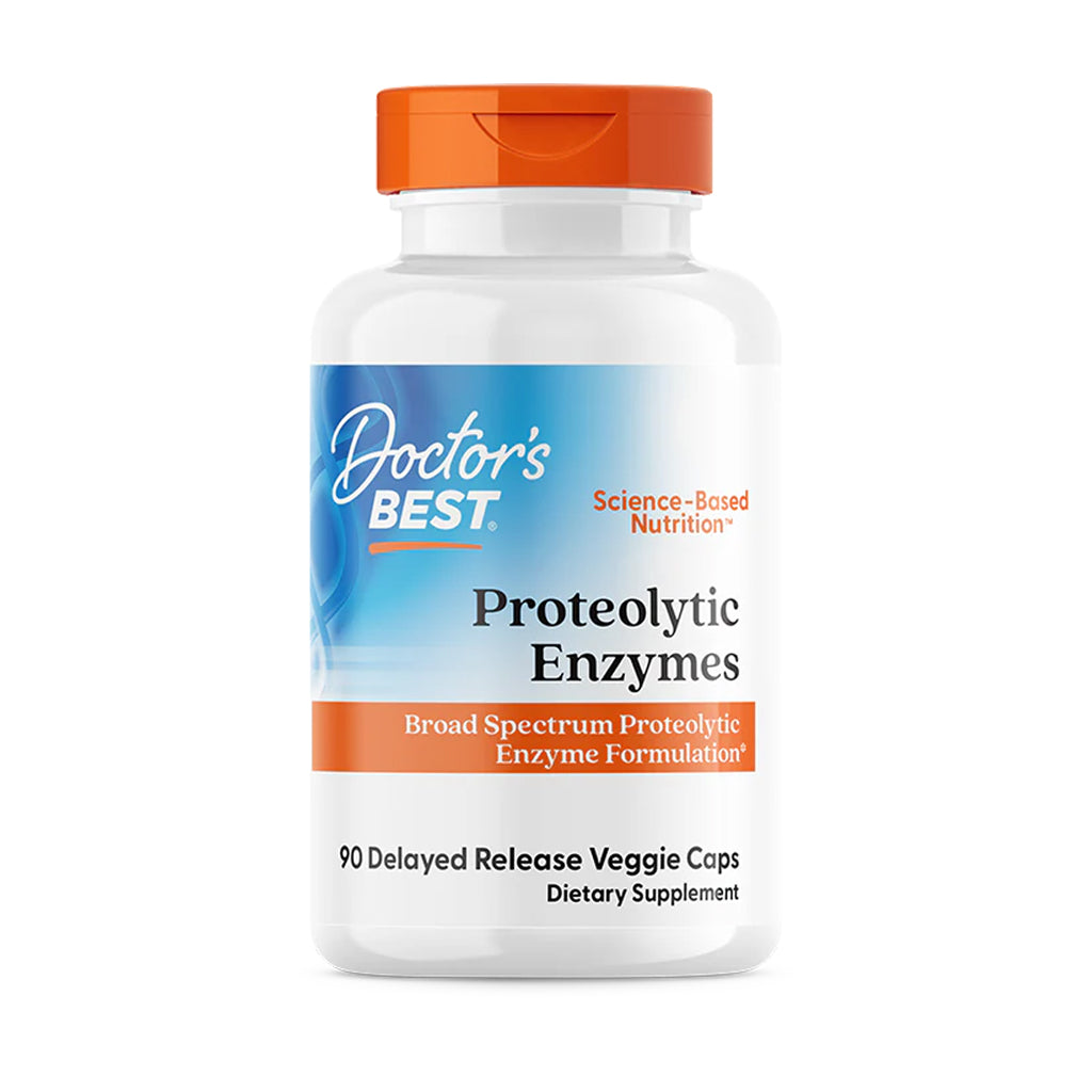 Doctor's Best - Proteolytic Enzymes - 90 vcaps