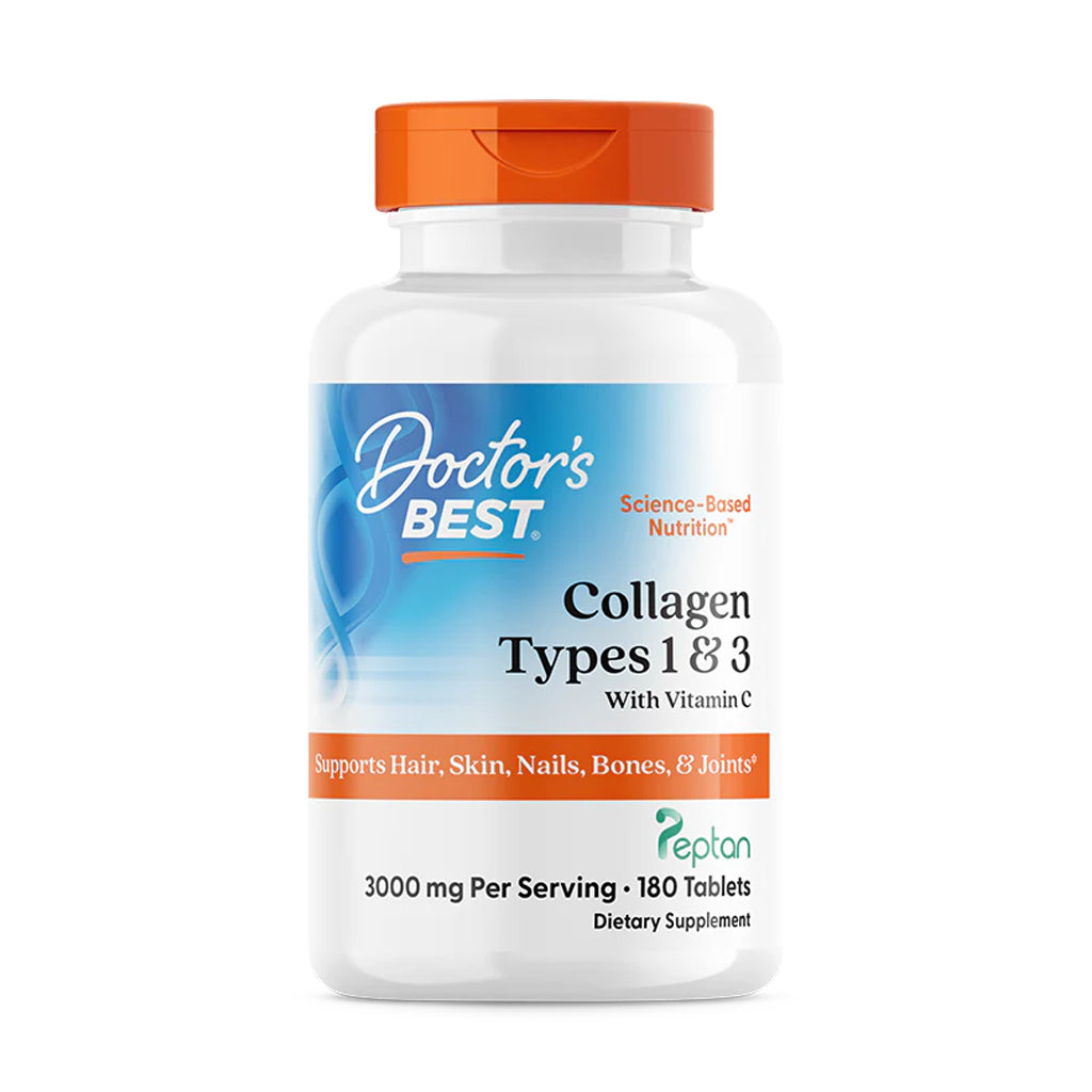 Doctor's Best - Collagen Types 1 & 3 - 180 Caps